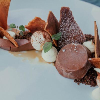 Aquitaine Brasserie Lunch Menu sweets & Cleansers